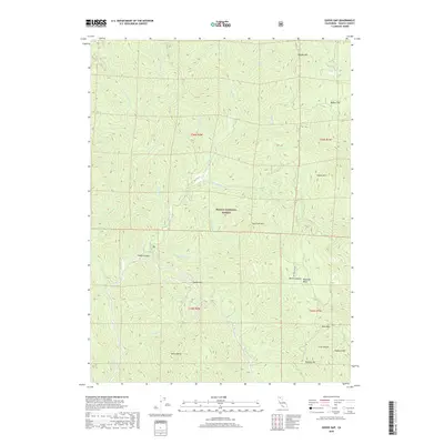 2018 Map of Goose Gap, 2018 Print