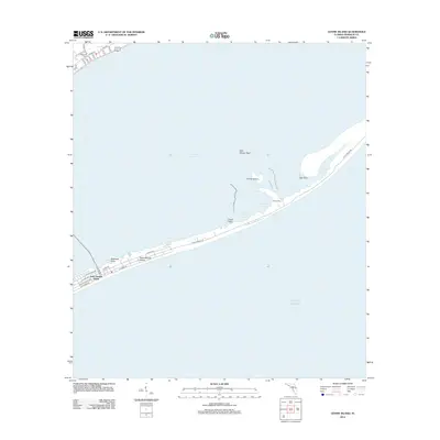 2012 Map of Goose Island, 2012 Print