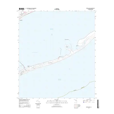 2015 Map of Goose Island, 2015 Print