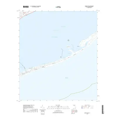 2018 Map of Goose Island, 2018 Print