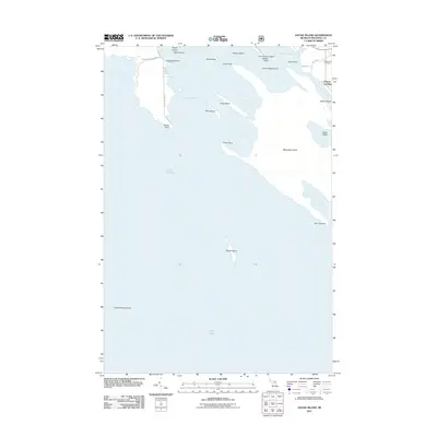 2011 Map of Goose Island, 2011 Print