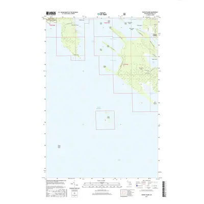 2017 Map of Goose Island, 2017 Print