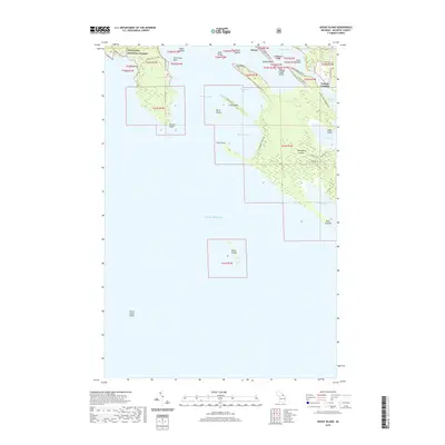 2019 Map of Goose Island, 2019 Print
