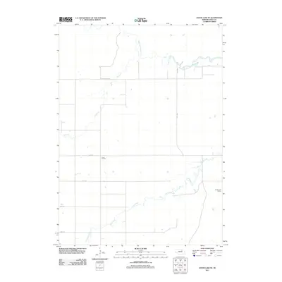 2011 Map of Goose Lake NE, 2011 Print