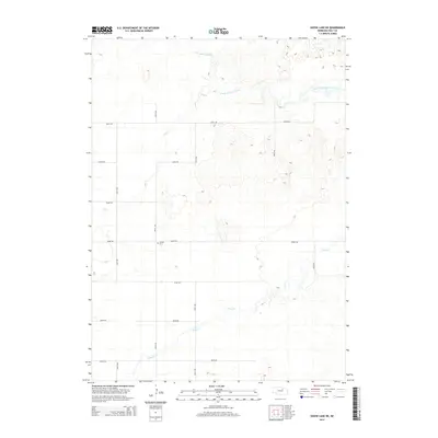 2014 Map of Goose Lake NE, 2014 Print