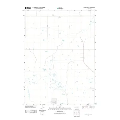 2011 Map of Goose Lake SW, 2011 Print
