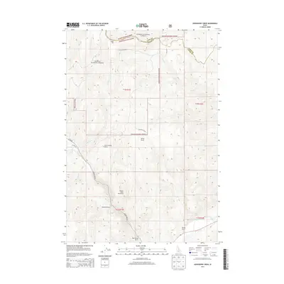 2013 Map of Gooseberry Creek, 2013 Print