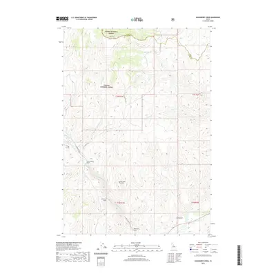 2020 Map of Gooseberry Creek, 2020 Print