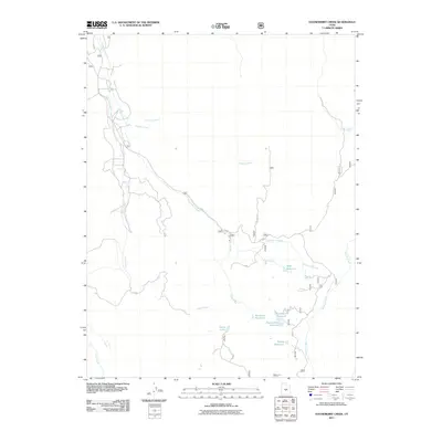 2011 Map of Gooseberry Creek, 2011 Print