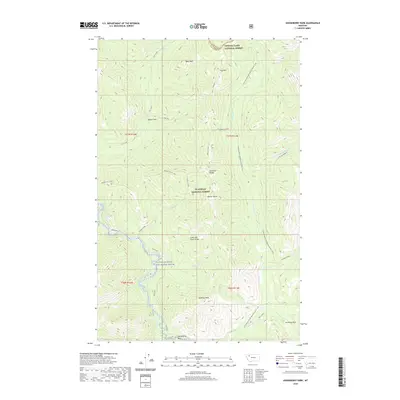 2020 Map of Gooseberry Park, 2020 Print