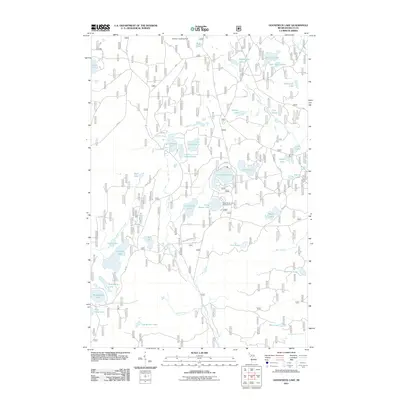 2011 Map of Gooseneck Lake, 2011 Print