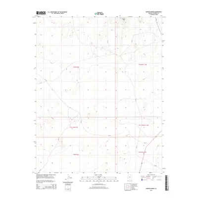 2014 Map of Gopher Spring, 2014 Print