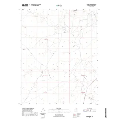2018 Map of Gopher Spring, 2018 Print