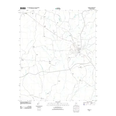 2011 Map of Gordo, 2011 Print