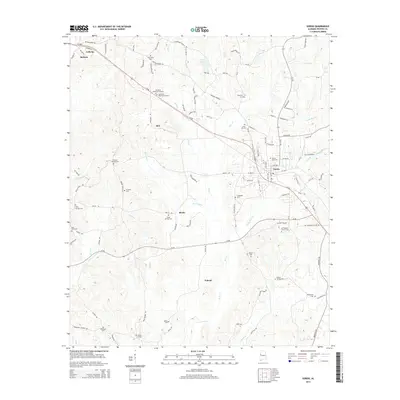 2014 Map of Gordo, 2014 Print