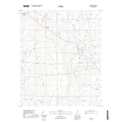 2018 Map of Gordo, 2018 Print