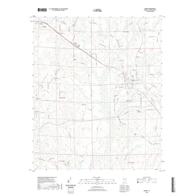 2020 Map of Gordo, 2020 Print