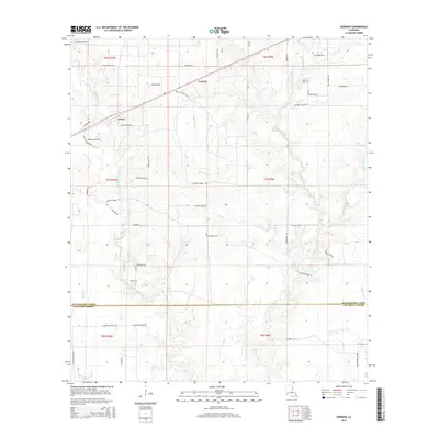 2015 Map of Gordon, 2015 Print