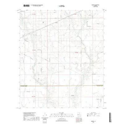 2018 Map of Gordon, 2018 Print