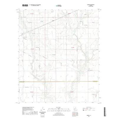 2020 Map of Gordon, 2020 Print