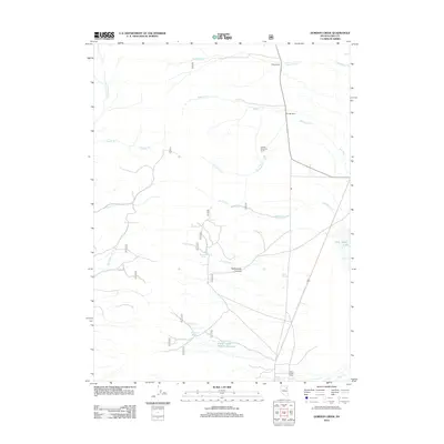 2012 Map of Gordon Creek, 2012 Print