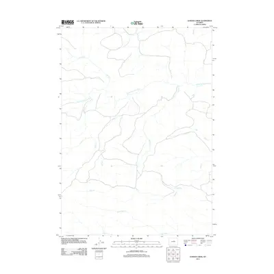 2012 Map of Gordon Creek, 2012 Print
