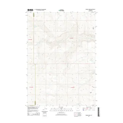 2015 Map of Gordon Creek, 2015 Print