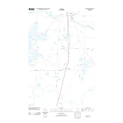 2013 Map of Gordon, 2013 Print