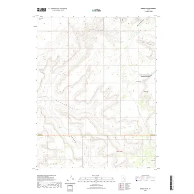 2020 Map of Gordon Flats, 2020 Print