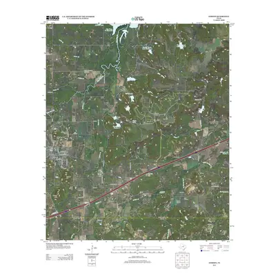 2012 Map of Gordon, 2012 Print