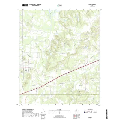 2019 Map of Gordon, 2019 Print