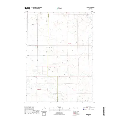 2017 Map of Gordon SE, 2017 Print