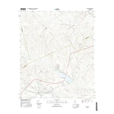 2017 Map of Gordon, 2017 Print