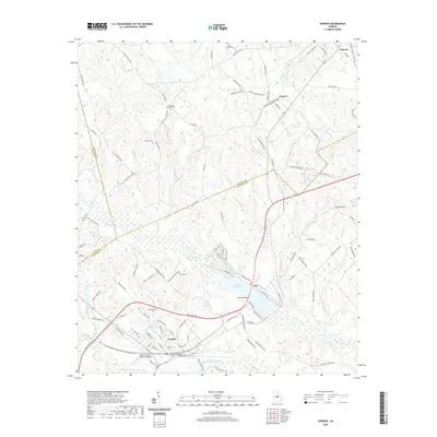 2020 Map of Gordon, 2020 Print