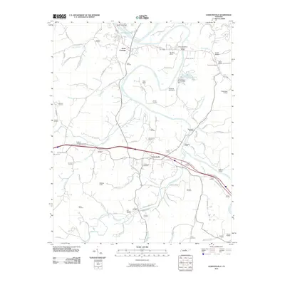 2010 Map of Gordonsville, 2010 Print