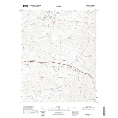 2019 Map of Gordonsville, 2019 Print
