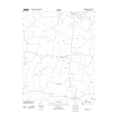 2012 Map of Gordonville, 2012 Print