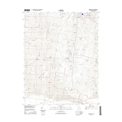 2015 Map of Gordonville, 2015 Print