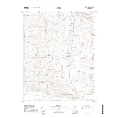2017 Map of Gordonville, 2017 Print