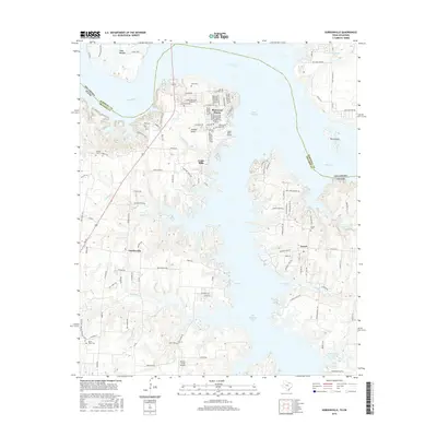 2016 Map of Gordonville, 2016 Print