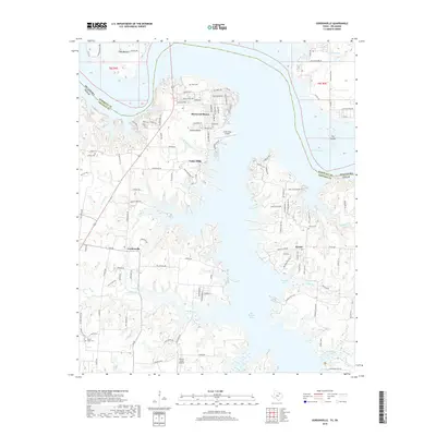 2019 Map of Gordonville, 2019 Print