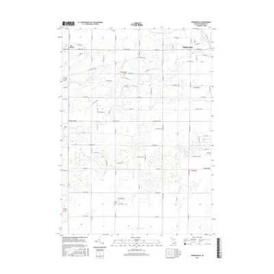2017 Map of Gordonville, 2017 Print