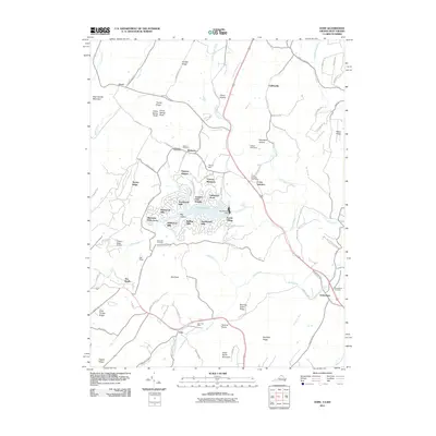 2011 Map of Gore, 2011 Print