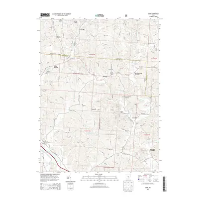 2013 Map of Gore, 2013 Print