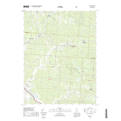 2019 Map of Gore, 2019 Print