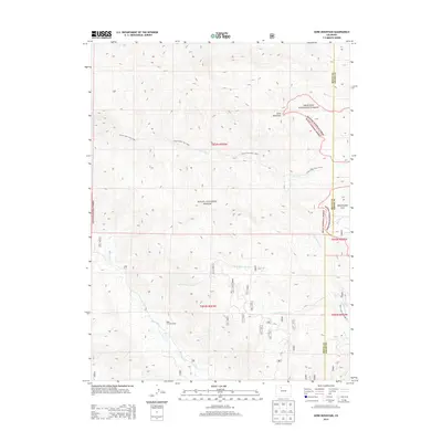 2013 Map of Gore Mountain, 2013 Print