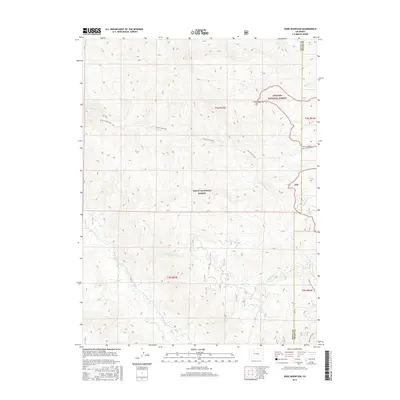 2016 Map of Gore Mountain, 2016 Print