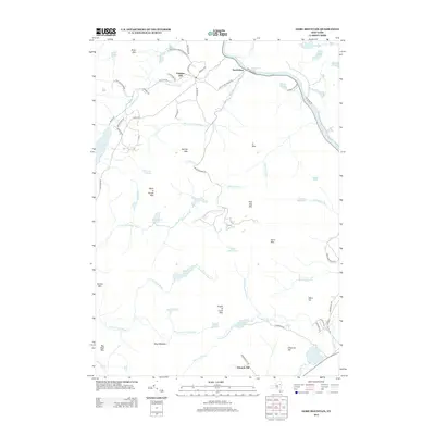 2013 Map of Gore Mountain, 2013 Print