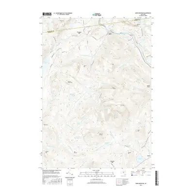 2016 Map of Gore Mountain, 2016 Print