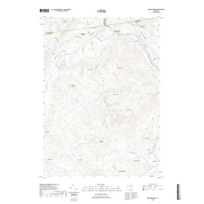 2019 Map of Gore Mountain, 2019 Print